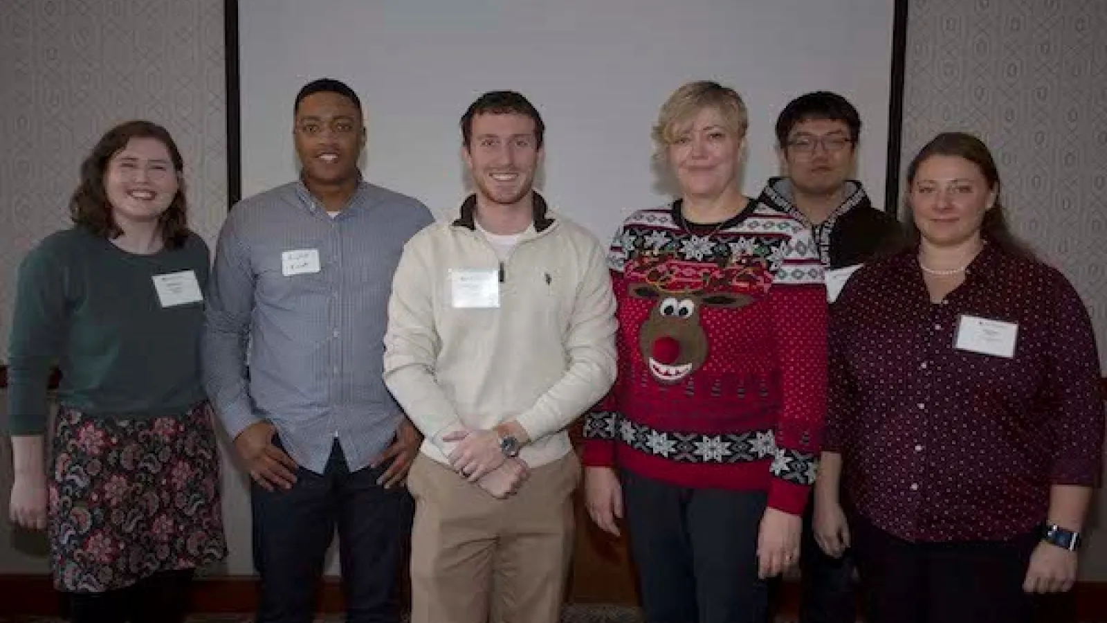 Dept. Chair Darla Munroe with our 2019 Oustanding students