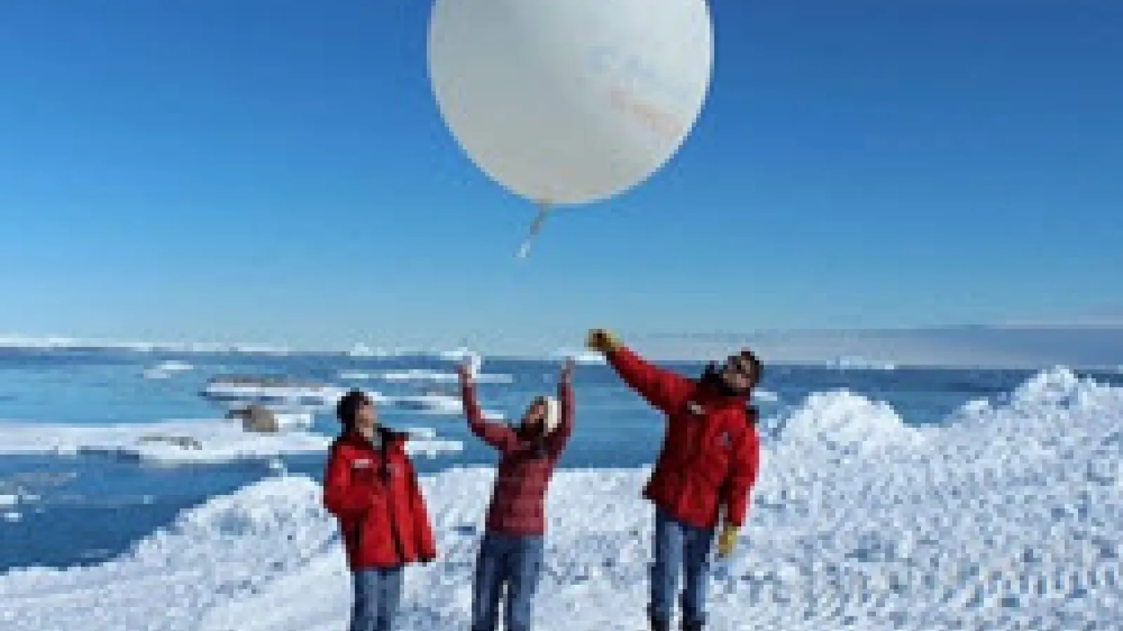 Antarctic Baloon launch