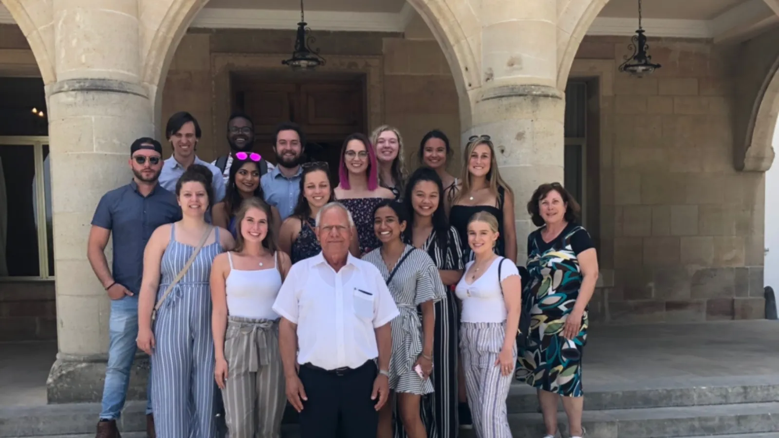 Stavros and student group