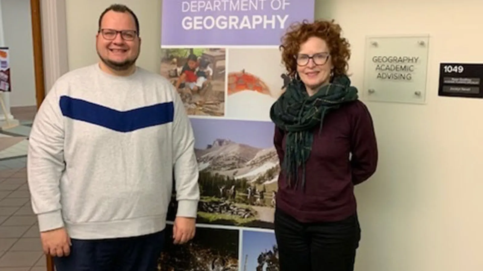 Ryan Godfrey joins the geography advising team