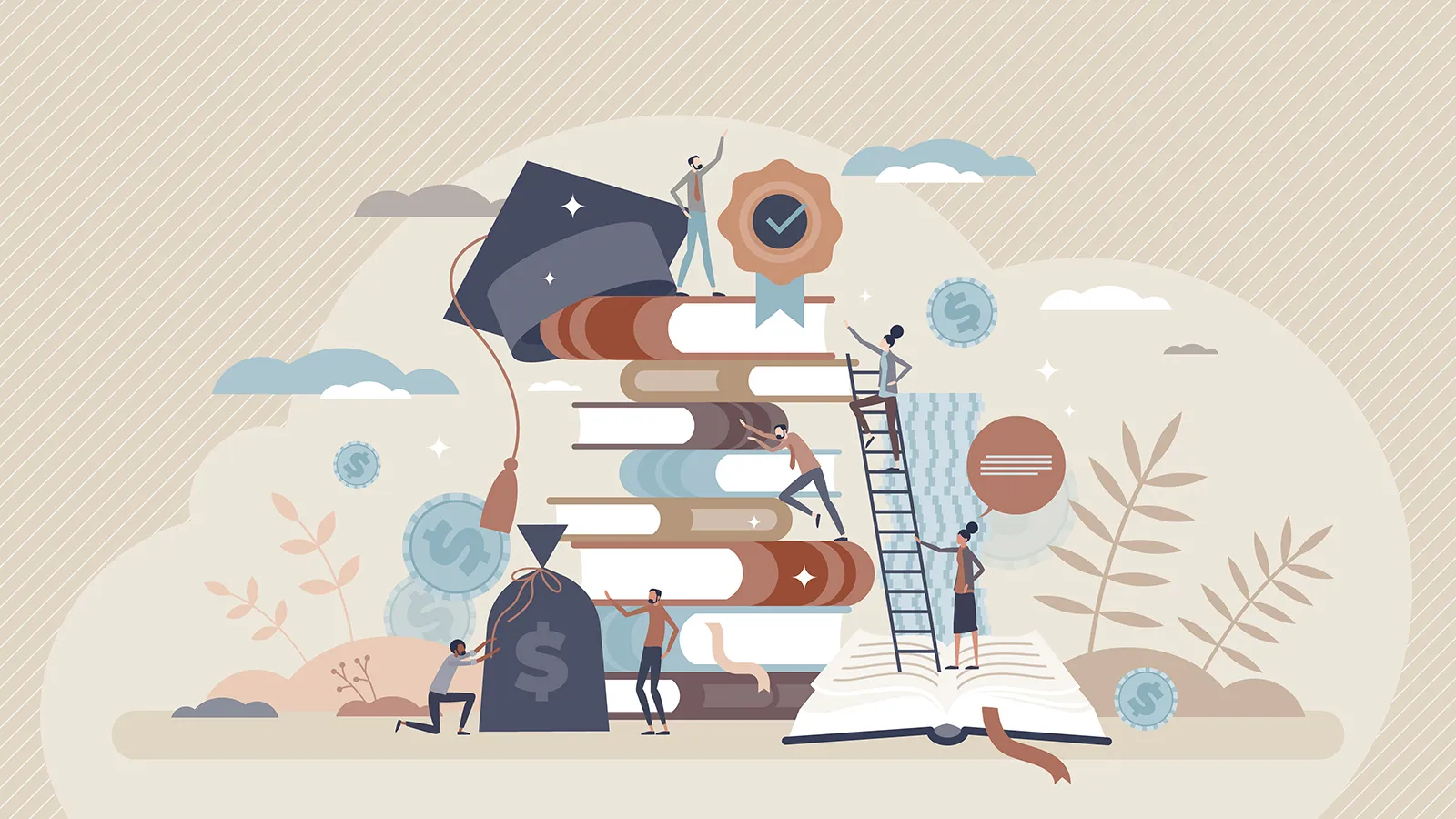Stock photo - path to success