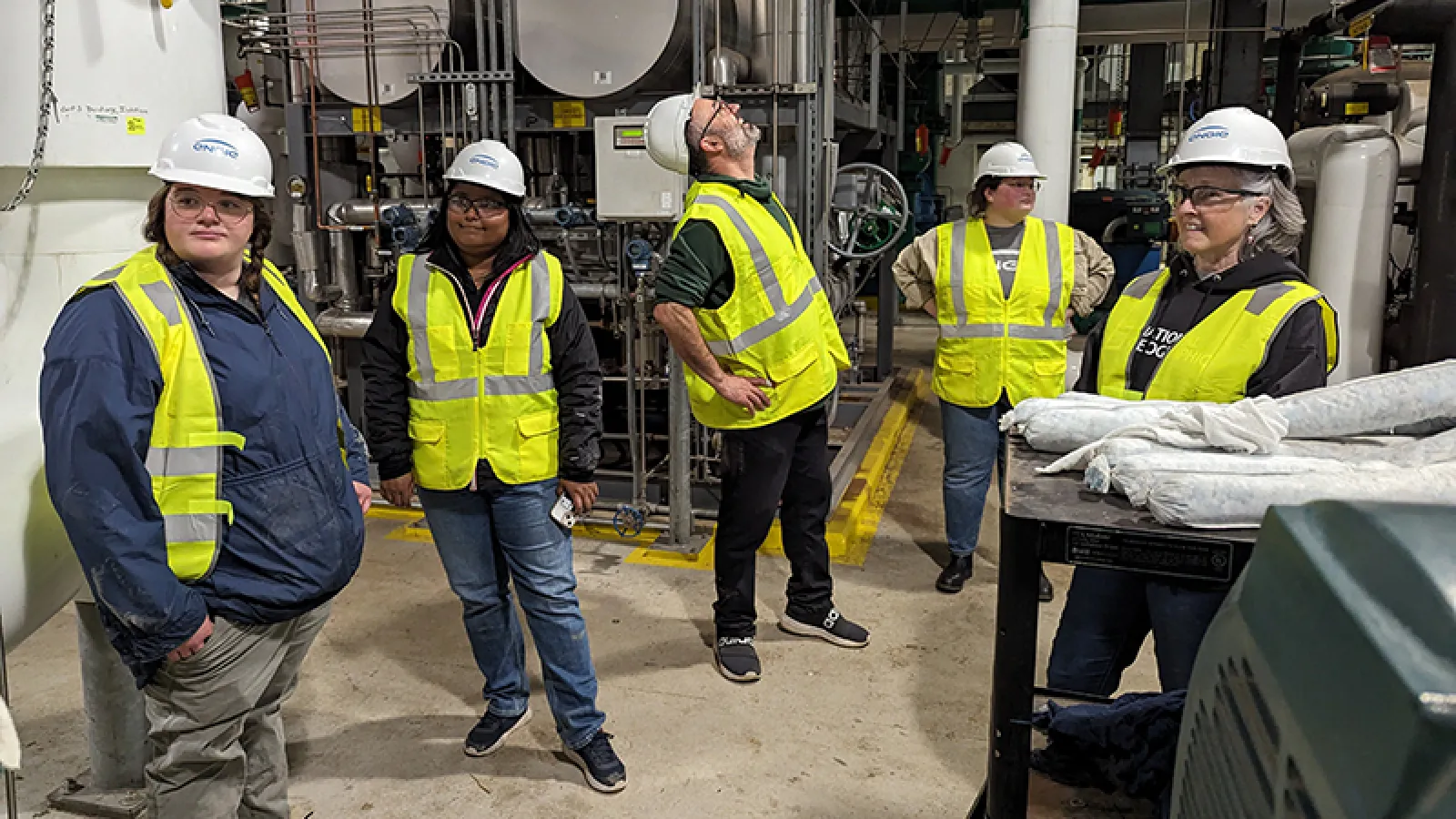 Emily Mazan, Jublee Handique, Alvaro Montenegro, Engie worker, Tammy Parece