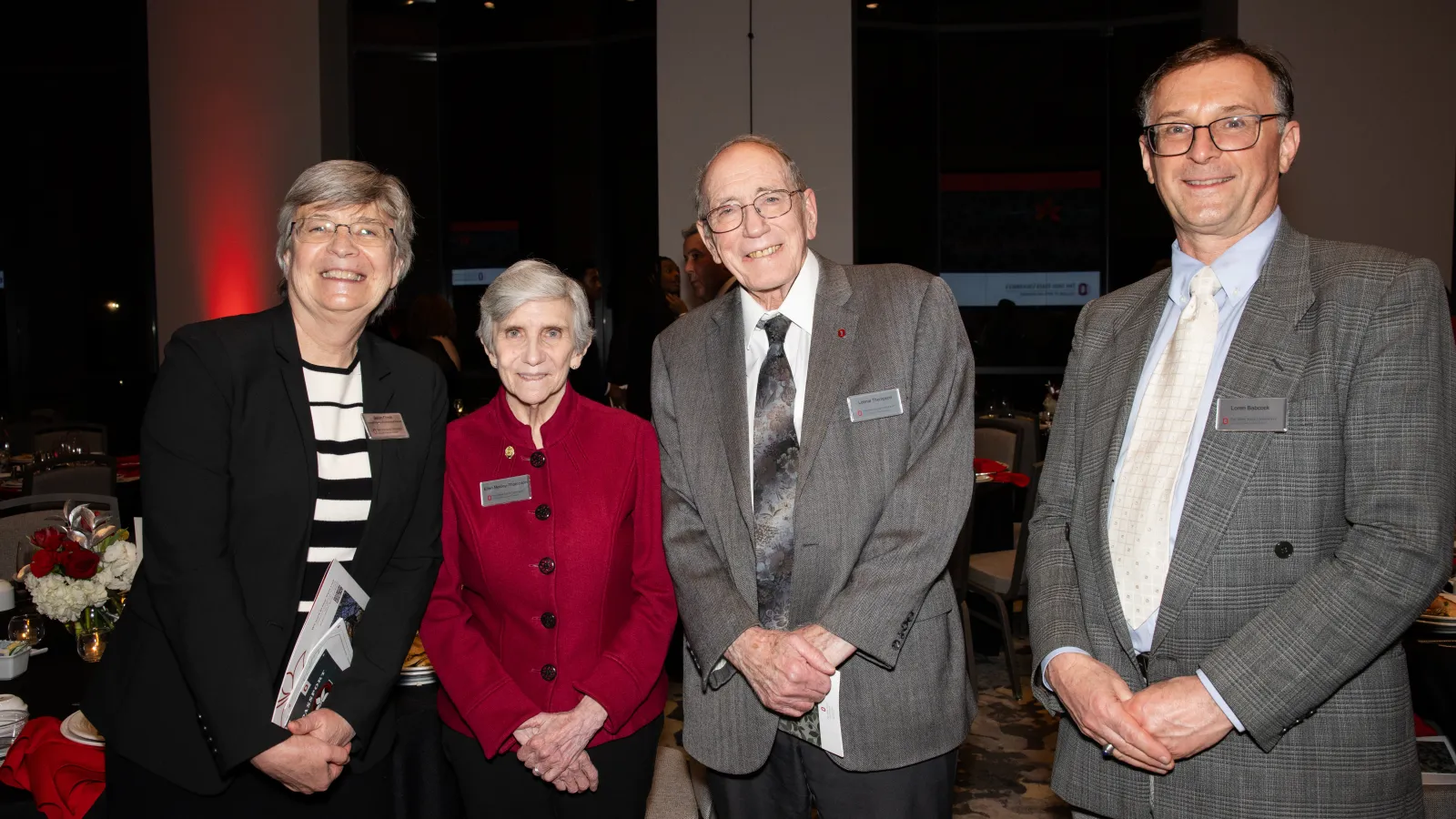 Ellen Mosley Thompson, Lonnie Thompson, guests