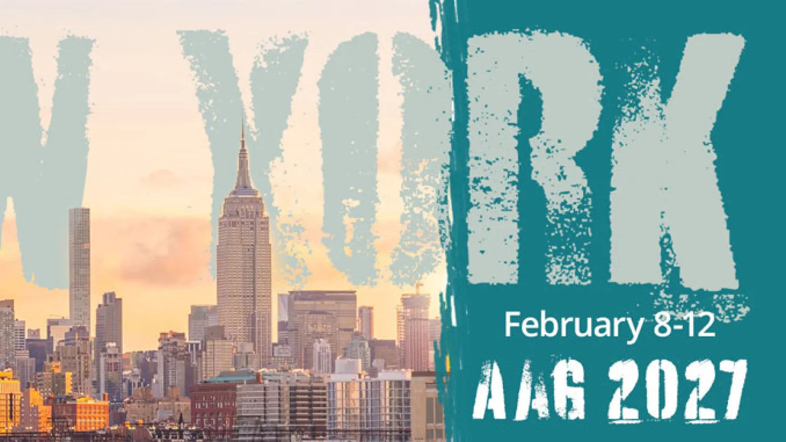 AAG 2027 poster