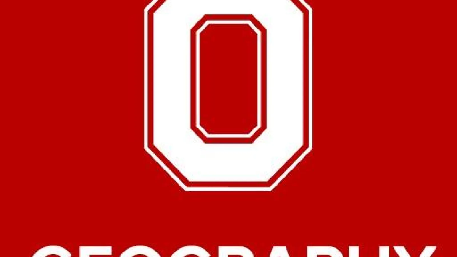 Block O Ohio State Geography logo